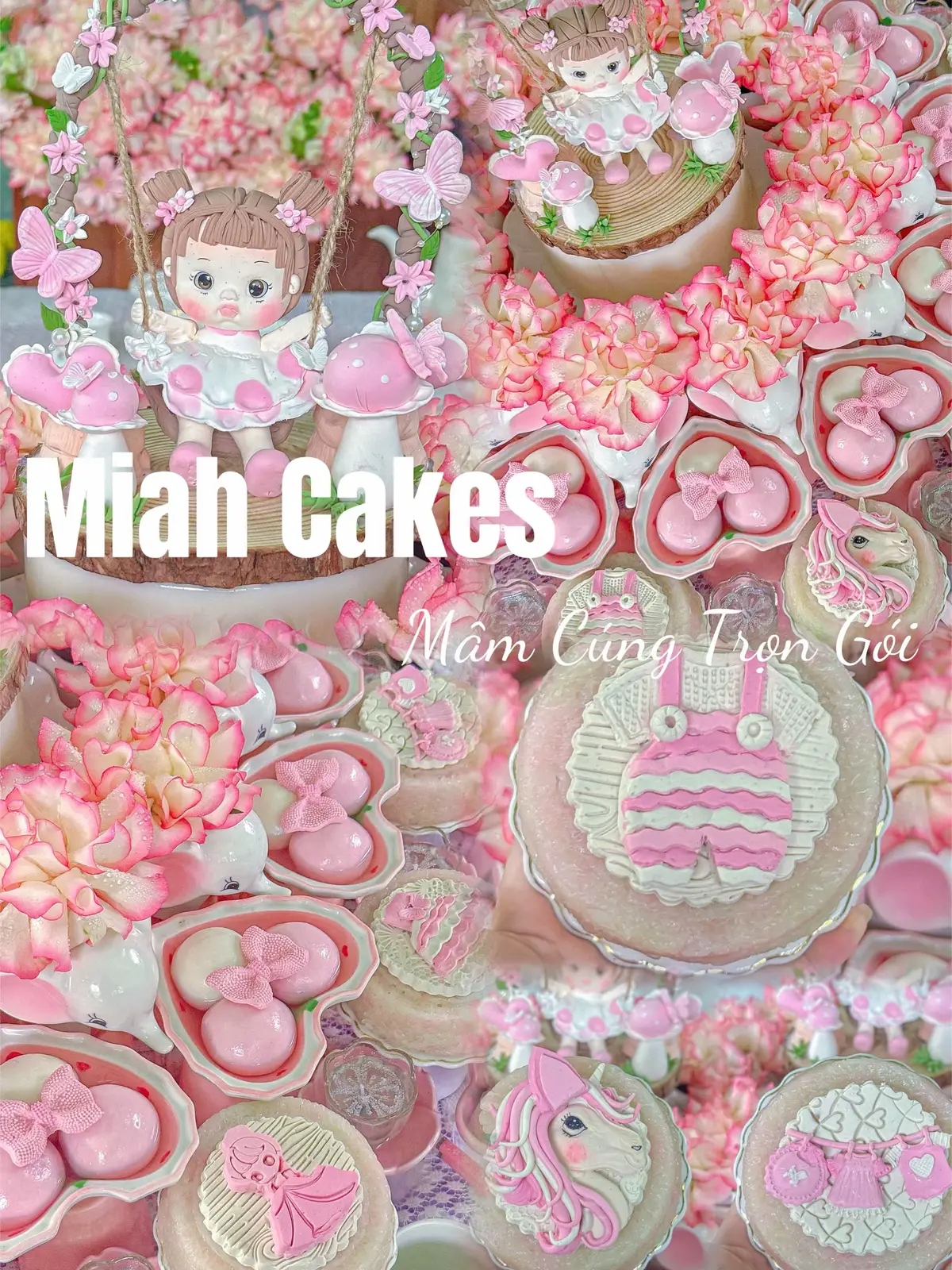 Mặc dù bệnh, nhưng công việc vẫn không thể ngưng… Vì cái nghề này không phải thuê người là làm được. Mình muốn chính tay chuẩn bị, để mọi thứ thật chỉn chu và trọn vẹn.” 🌸 #mamcungdaythang #mamcungtrongoi #Fullmonth #MiahCakes 