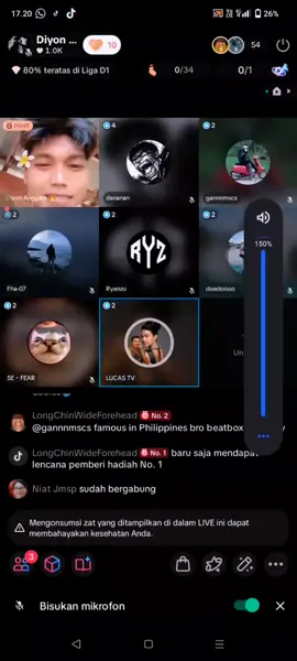 🔥 WHAT A MOMENT! LUCAS TV — BEATBOXER & TIKTOKER COLLAB ON MY LIVE 🎤🔥