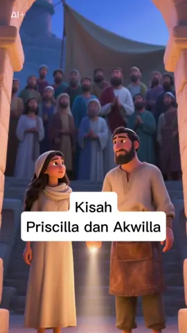 KISAH PRISCILLA DAN AKWILLA 😎🔥 #Kisahpriscilladanakwilla #HikmatTuhan  #PricillaAkwilla #KisahAlkitab  #BibleWisdom         