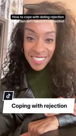 #creatorsearchinsights  Tips for coping with rejection Rejection isn't failure. It's redirection. That person wasn't your person. That's all. Your confidence isn't defined by who flirts back — it's in the fact that you dared to be visible. And that makes you powerful. So be proud of yourself for showing up. The right person will recognize you. You won't have to force a thing. You're not behind. You're just being guided. Getting rejected is not easy  How to cope with rejection How to handle rejection gracefully Coping with rejection advice Epic rejection moments Chad gets rejected How to deal with a rejection failure Rejection dating Conscious dating Conscious dating coach Dating advice Relationship advice Getting rejected Rejection sucks #rejection #gettingrejected #copingwithrejection #datingadvice