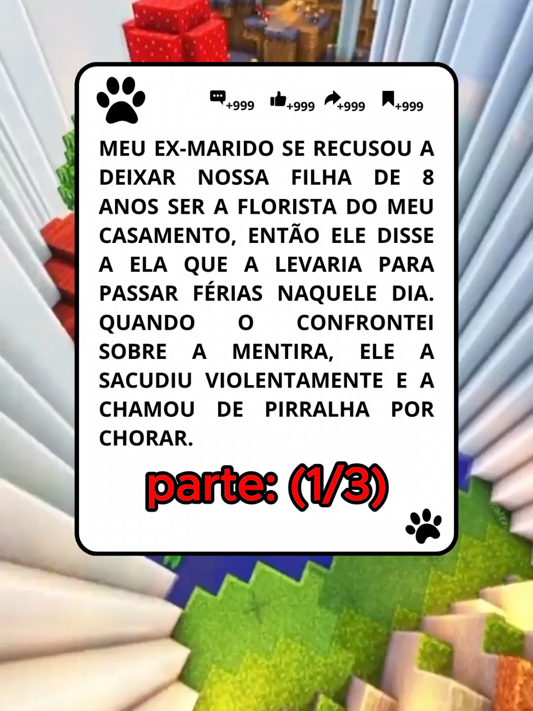 parte 1 / Meu ex-marido se recusou a deixar nossa filha de 8 anos ser a florista do meu casamento, então ele disse a ela que a levaria para passar férias naquele dia. Quando o confrontei sobre a mentira, ele a sacudiu violentamente e a chamou de pirralha por chorar. 10p1 #redditbrasil #relatosdoreddit #reddit #redditstories #historia #relatos #relato #tiktokreddit