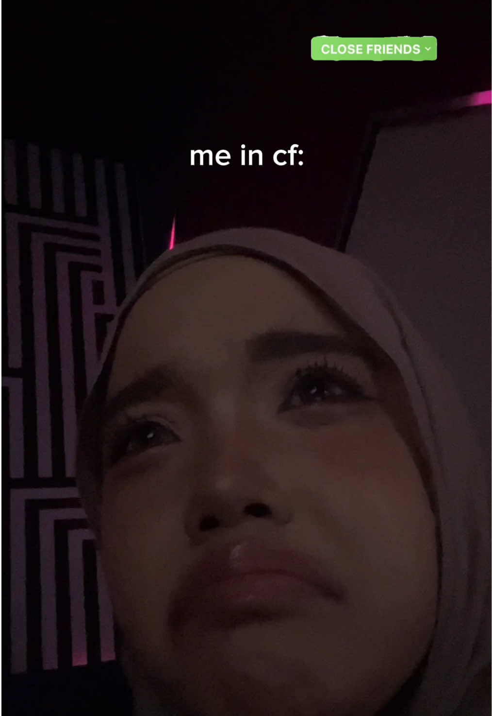 sedih betulla ek muka tu