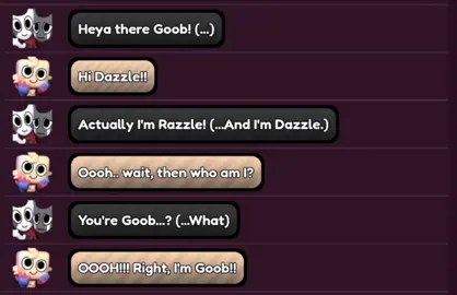 Goob and RnD Interaction  (Using their Voice Claims)  #dandysworld #voiceclaims #tts #goobdandysworld #razzleanddazzledandysworld 