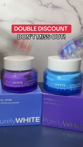 • Instantly brightens with purple color-correcting powder • Gently whitens over time with enamel-safe blue powder • Peroxide-free & safe for sensitive teeth • Use with any toothbrush or toothpaste #purelywhitedeluxe This deal is so good! 35+ Female Supplement beauty TikTok Shop Discount Disclaimer: Price or gift may Vary After promotion ends Prices and deals may vary from account to account so check the most accurate price of the day from the orange shopping cart link. 