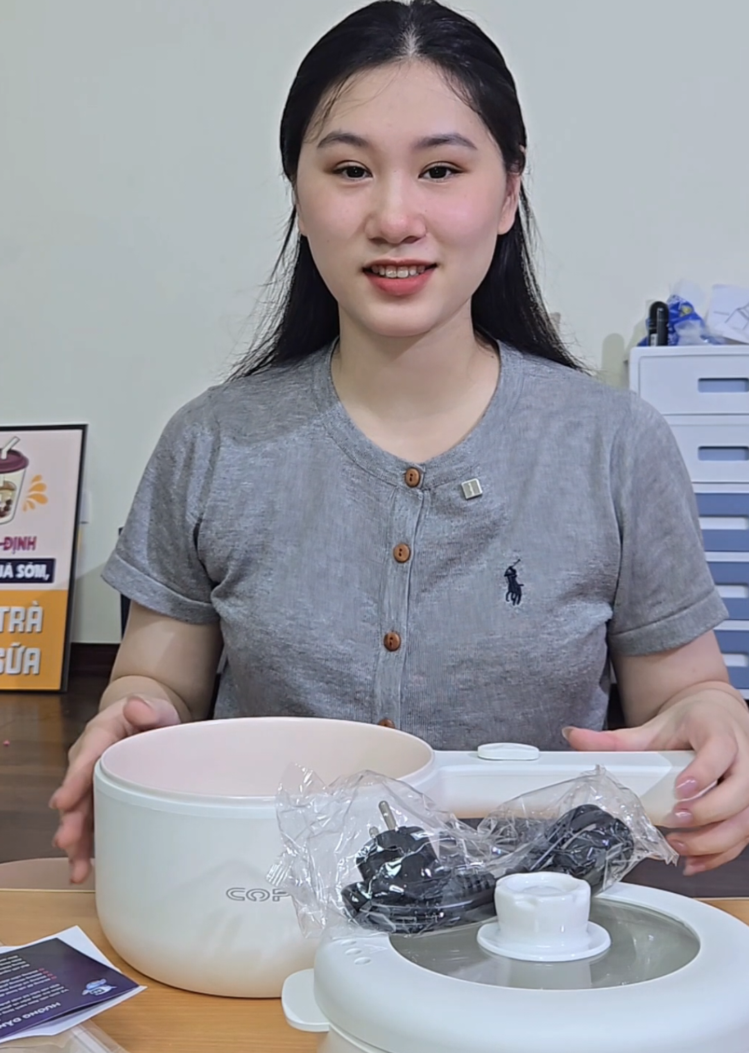 Nồi điện mini đa năng tiện lợi an toàn. #noidienmini #noilaudiendanang #noilaudiencopcop #copcopvietnam #copcop 