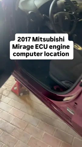 2017 Mitsubishi Mirage ECU engine computer control module part number 1860C645 location on car 🚘 Used auto parts, serving Chicagoland locally and shipping nationwide #junkyard #usedautopartschicago #jolietil #carmechanic #carrepair 