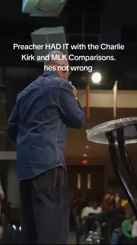 Preacher HAD IT with the Charlie Kirk and MLK Comparisons. #mlk #charliekirk #badcomparison #notthesame #civilrights 