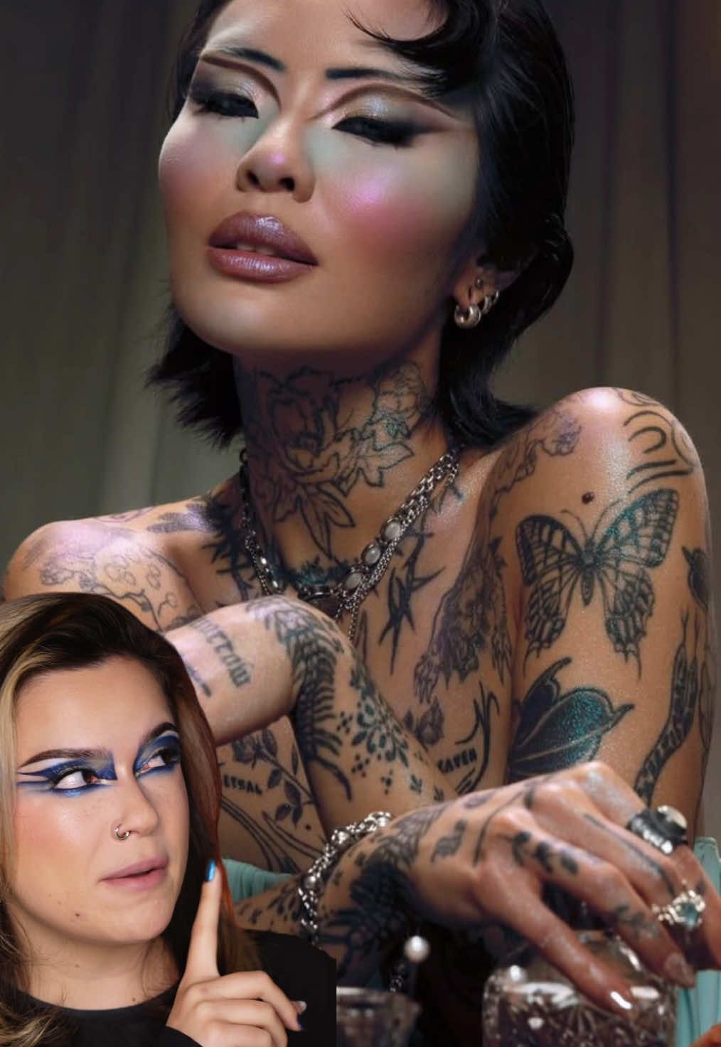 eu fiquei apaixonada pela coleção genial da @Mei Pang com @Blend Bunny Cosmetics!!! já tava obcecada por esse gloss, mas aí lembrei que temos nossa própria versão nacional pela diva @Bruna Tavares 🖤 