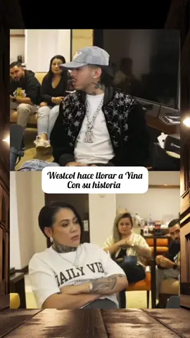 West hace llorar a yina con su historia de vida #yinacalderon #westcol #kick #west #westcolclips 