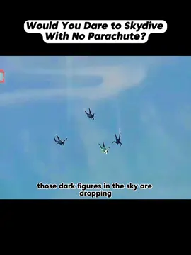 Would You Dare to Skydive With No Parachute?#foryou#ExtremeJump #SkyDiveChallenge #HumanLimits #AdrenalineRush #HistoryMade