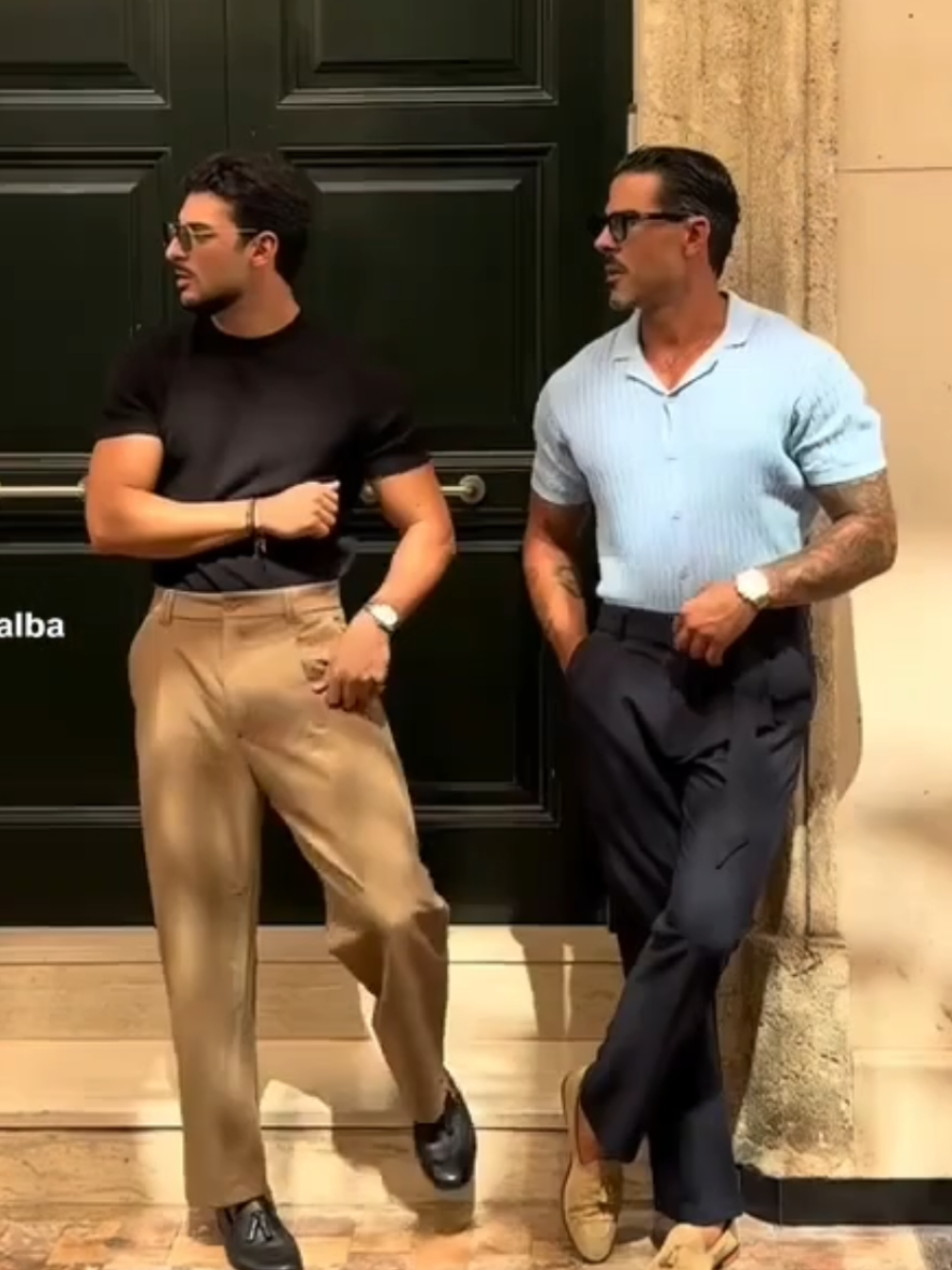 الشباب الخليجيين يقلدون الايطاليين