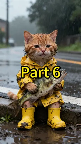 Kitten Cares for Daddy part 6#cat #orangecat #fyp 