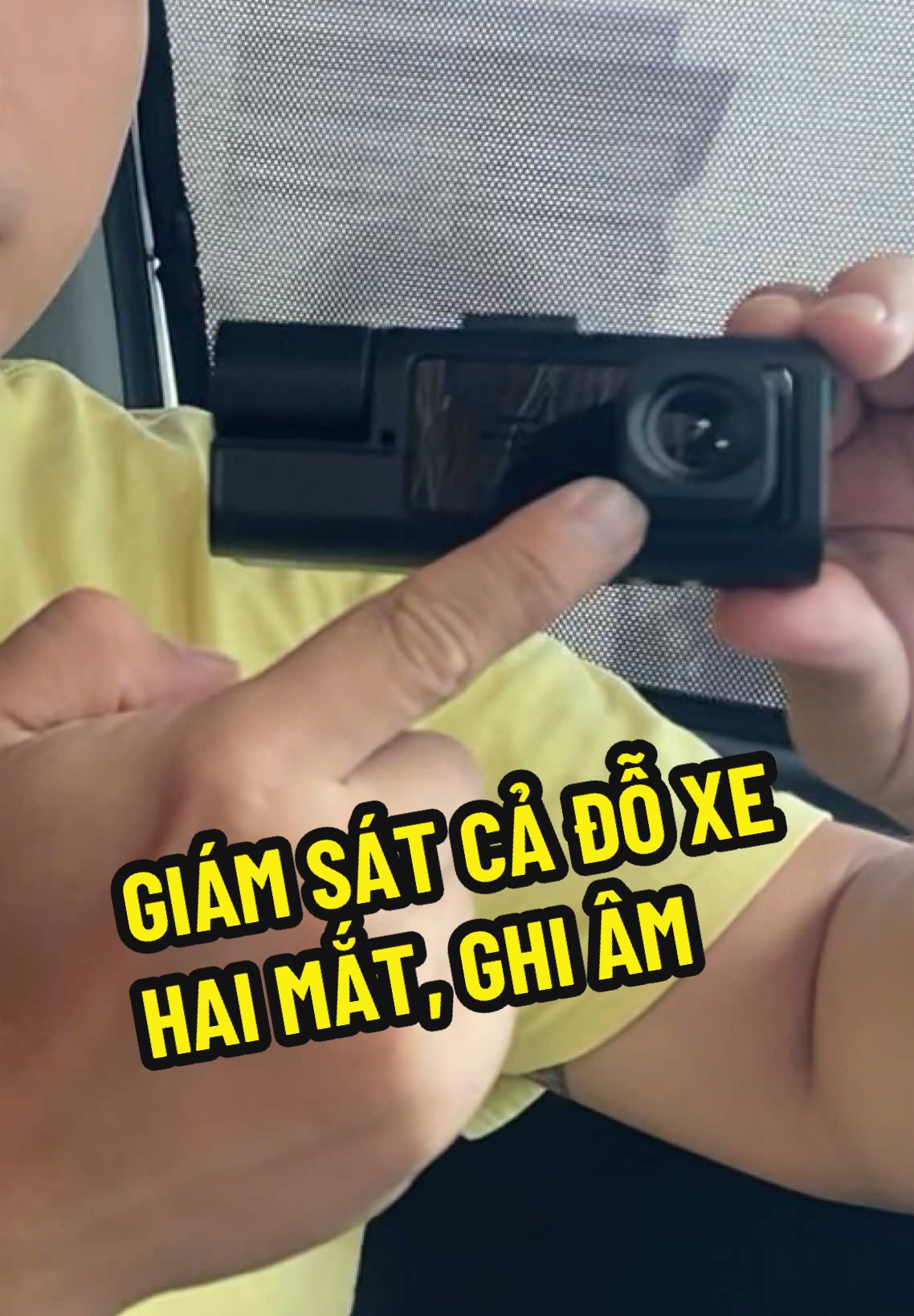 Cam hành trình hai mắt, có pin giám sát được vào cả khi đỗ xe #andyduyanh #oto #camhanhtrinh #camhanhtrinhoto 