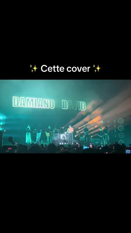 Quel concert 😍 Damiano nous a fait rêver #damiano #damianodavid #concert #cover 