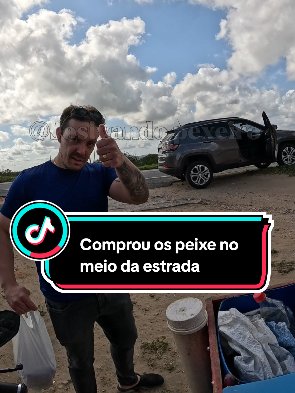 ele comprou no meio da estrada #peixe #peixeiro #interior 