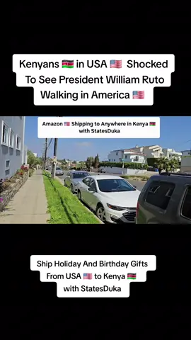 #kenyansinusa🇺🇸   Shocked To See President William Ruto  Walking in America #kenyantiktok🇰🇪  #nairobitiktokers #swahilitiktok 