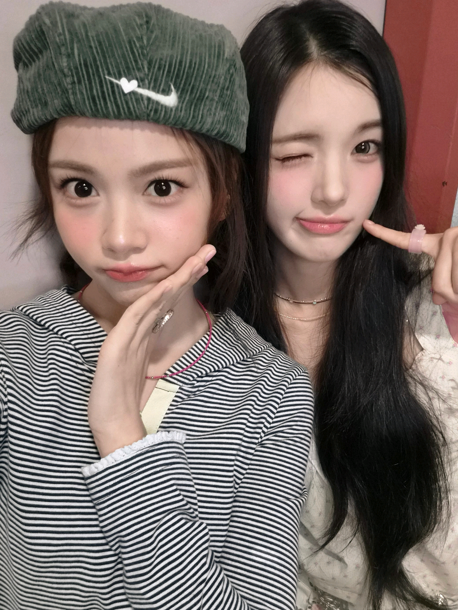 AWWWW...🩷 #CARMEN #YUHA #H2H #hearts2hearts #fyp