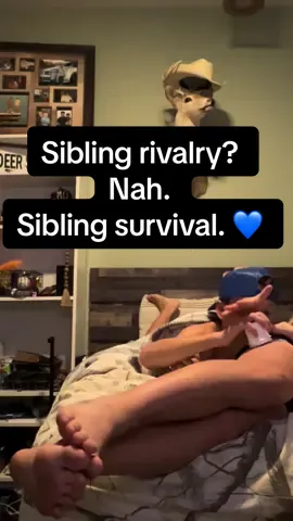 Big brother hands, little brother bravery 💙 Moments like this remind me that love makes Type One just a little lighter. #BrotherlyLove #diabetes #DexcomChange #Siblings #brothers 