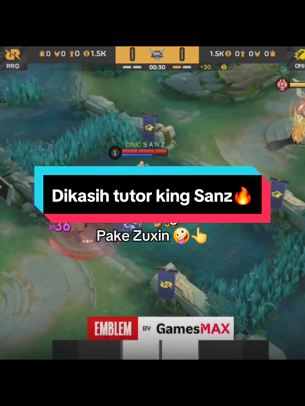 TUNGGU LEG 2 🤭🫣🤪👆 #onicsanz #rrqrinz #goonic #rrqkingdoom #rrqhoshi 