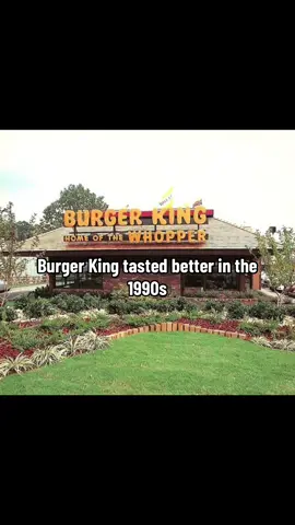 I miss the old fast food restaurants. So much style and color! #burgerking #nostalgia #1990s #nostalgiacore #nostalgic 