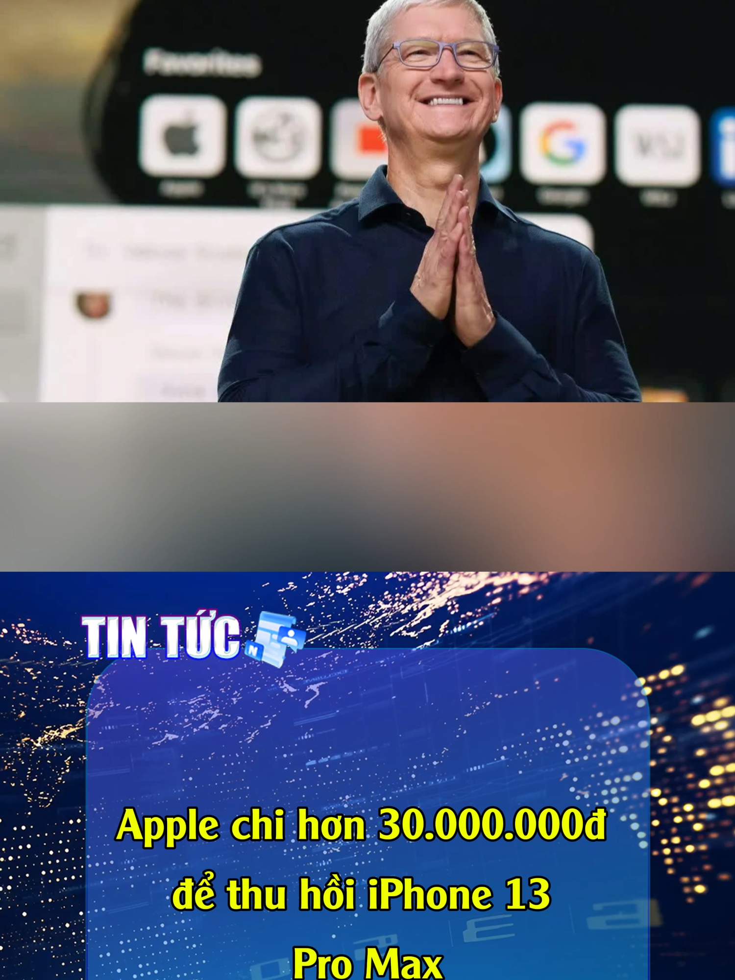 Apple chi hơn 30 triệu đồng để thu hồi iphone 13 promax.#xhtiktok #xuhuongtiktok #tiktoknews #apple #iphone13promax #vietnam #tintuc #tintuc24h #fyp #viral