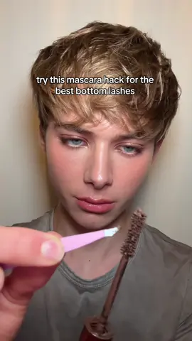 love this makeup hack #makeuphack #mascarahack 