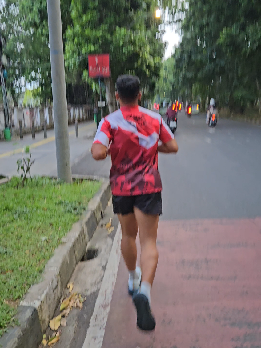Bogor Sore 7k 🤸‍♂️🏃 #pelarikonten #polisi #bogor #kalcer 