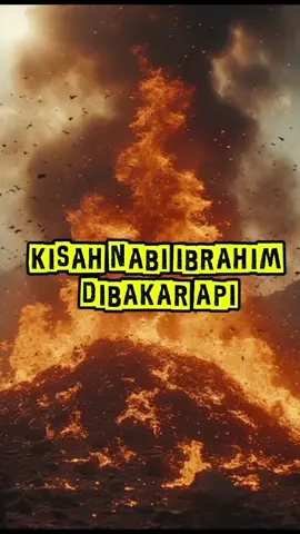 Api terbesar dinyalakan untuk membakar Nabi Ibrahim… tapi apa yang terjadi justru membuat semua orang terdiam! 🔥✨ #KisahNabi #SejarahIslam #NabiIbrahim #FYP #IslamicStory 