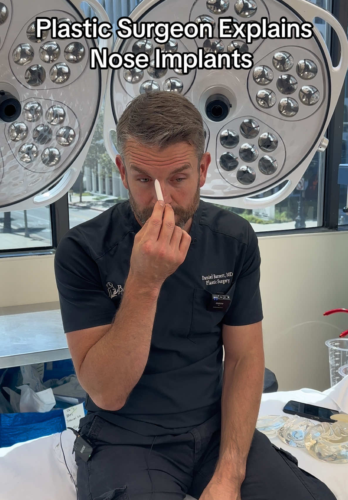 Would you ever consider a Nose Implant? #nosejob #explained #doctorsoftiktok #antiaging 