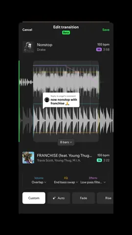 Replying to @angel Viewer Suggestion Nonstop → FRANCHISE #travisscott #drake #youngthug #spotify #mix 