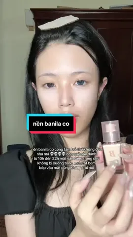 kem nền banila co nè các mom, finish lỳ nha #annierose697 #goclamdep #reviewlamdep #makeup #kemnen 