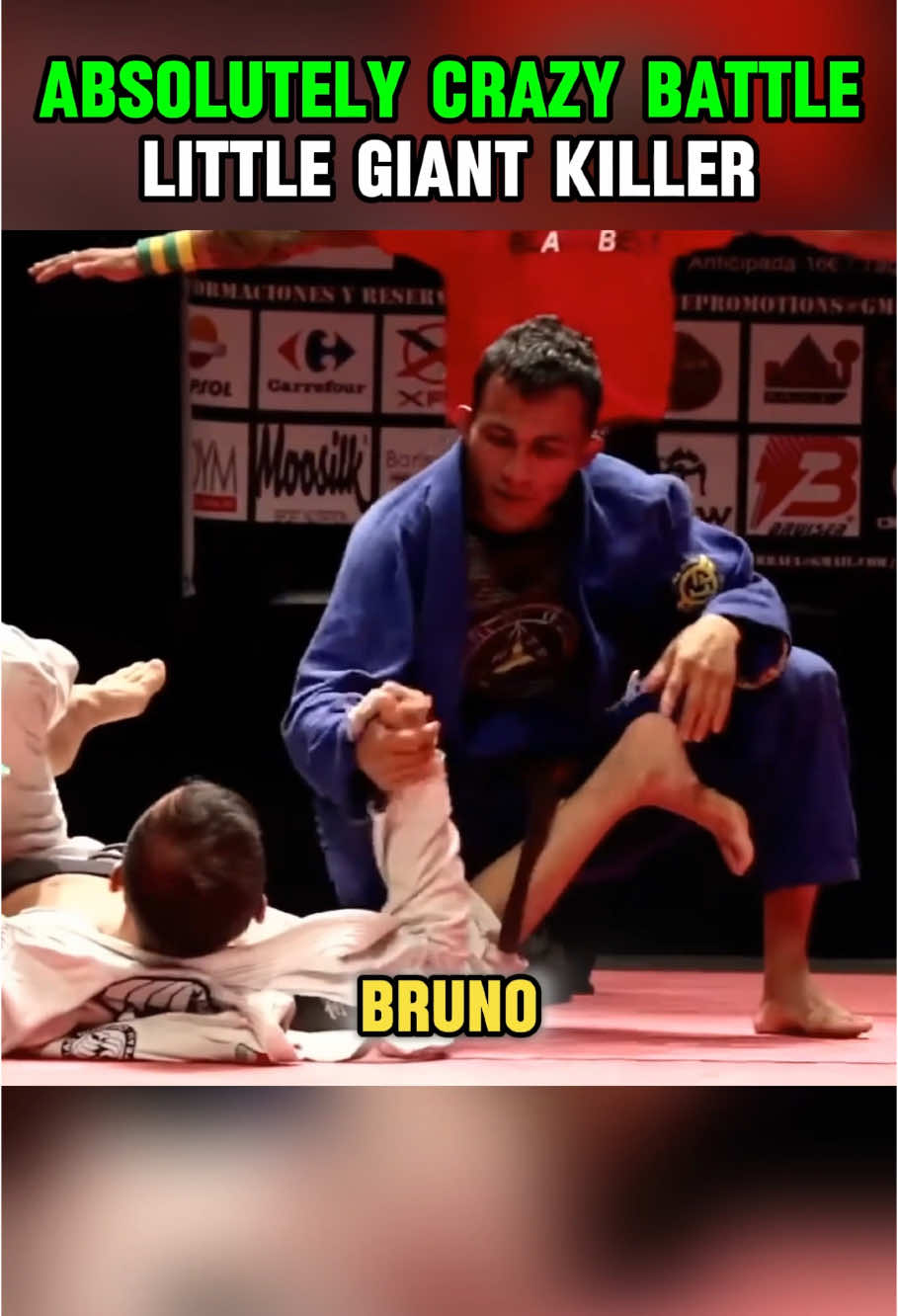 Size Doesn't Matter! Master DOMINATES Giant!#mma 