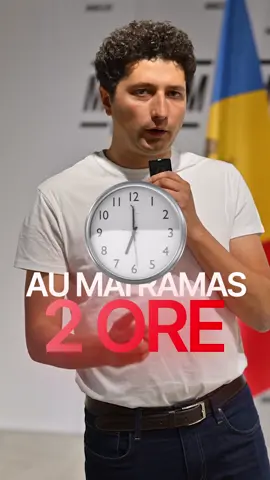 Numărătoarea inversă a început! Mai avem doar 2 ore să decidem soarta Moldovei. Nu lăsa această șansă istorică să treacă pe lângă noi – ieși acum la vot și alege viitorul țării noastre!