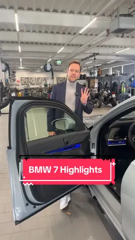Kennt Ihr schon die 4 Highlights vom BMW 7er? 🏁 #bmw7series #cars #bmwm #highlights #bmw7er