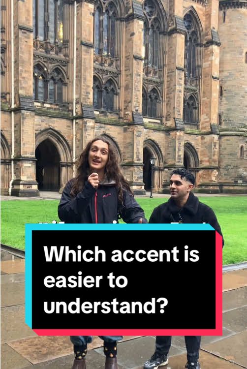 Who was easier to understand #Scotland #glasgow #uofg #glasgowuni #accent @Rabi Reviews 