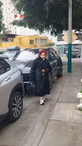 Monique Pardo, a su llegada al velatorio de la actriz Camucha Negrete #camuchanegrete #moniquepardo #noticias #noticiasperu #noticiasperuanas