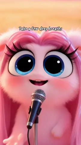 This is your reminder: take a deep breath ✨ #calmlings #cute #cutemonsters #parody #abba 