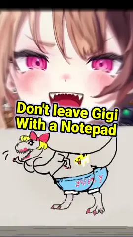 Gigi's Infinite Imagination!!  clip by - HoloShortClips #hololive #hololiveclips #hololivejapan #hololiveidol #fyp 
