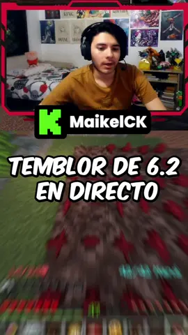 Temblor en stream #maikelck #temblor #temblorcolombia #bucaramanga #kick 
