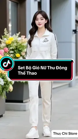 Set Bộ Gió Nữ Thu Đông Thể Thao. #bothethaonu #thoitrangnu #xuhuong #viral #thinhhanh 