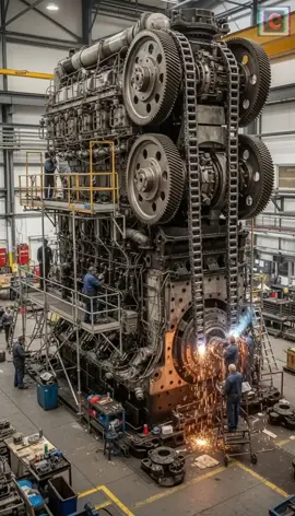 Dual motor system structural failure due to installation of opposite torque rotation direction. #engineering #menufactory #mashinework #factorywork #usa 