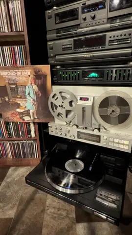 (1968) SWITCHED-ON BACH. Synthesizer Version. Bach-Brandenburg Concerto 3 Third Movement Allegro. #vintage #viral #record #bach #tiktok 