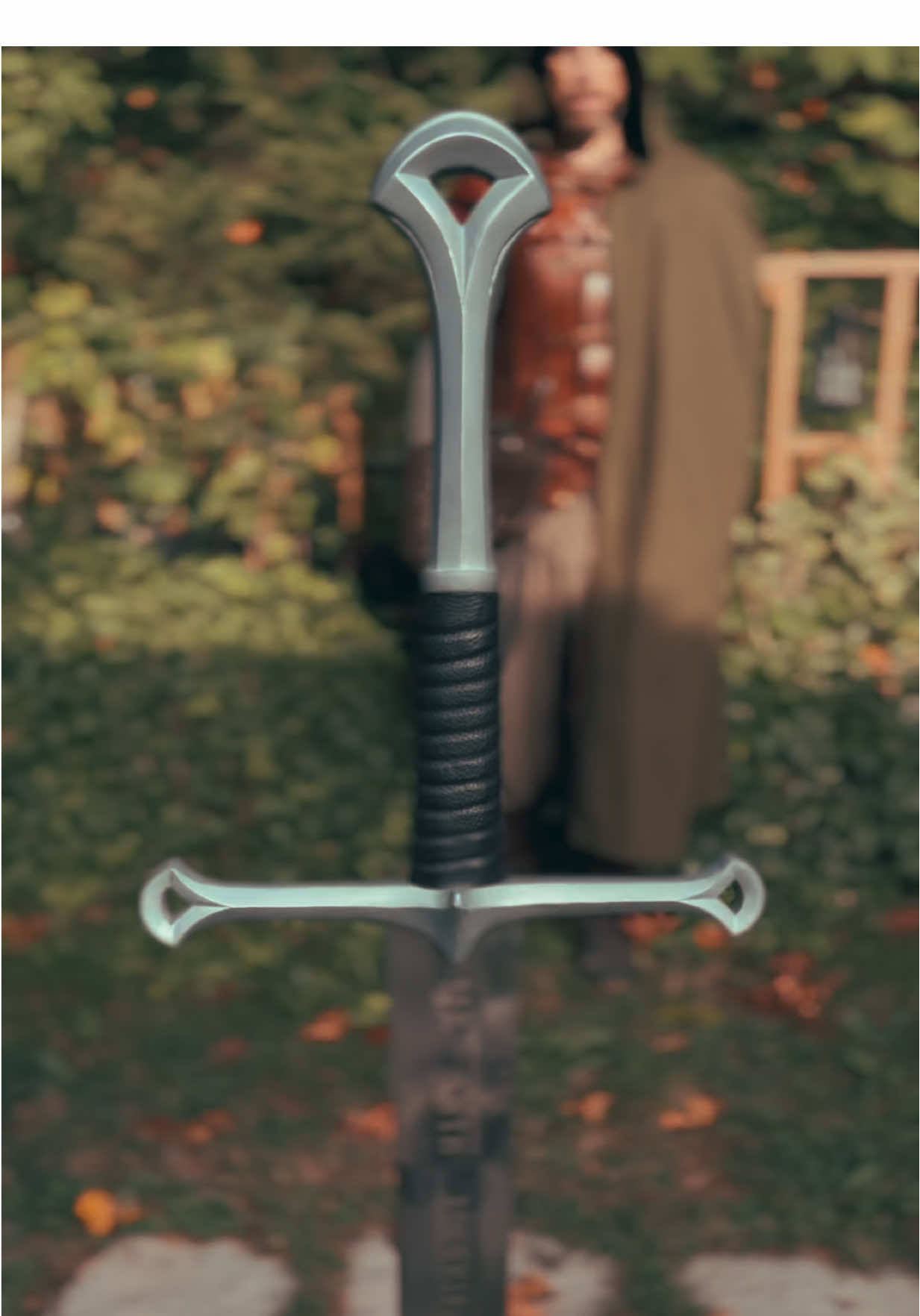 Anduril, Flame of the West.  . #lordoftherings #lotr #anduril #ranger #aragorn 