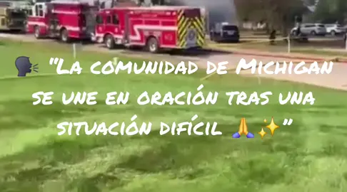 🚨 Ataque en iglesia de Michigan 🥺🙏 En Grand Blanc, Michigan, un hombre abrió fuego dentro de una iglesia y después incendió el lugar. Varias personas resultaron heridas… y lo más impactante es que en la camioneta del atacante encontraron hasta un artefacto explosivo. La comunidad está destrozada. 💔 Un lugar de fe se convirtió en escenario de terror. 🕯️ Nuestras oraciones para las familias, para los heridos, y para todos los que hoy sienten miedo en un lugar donde solo debería haber paz.