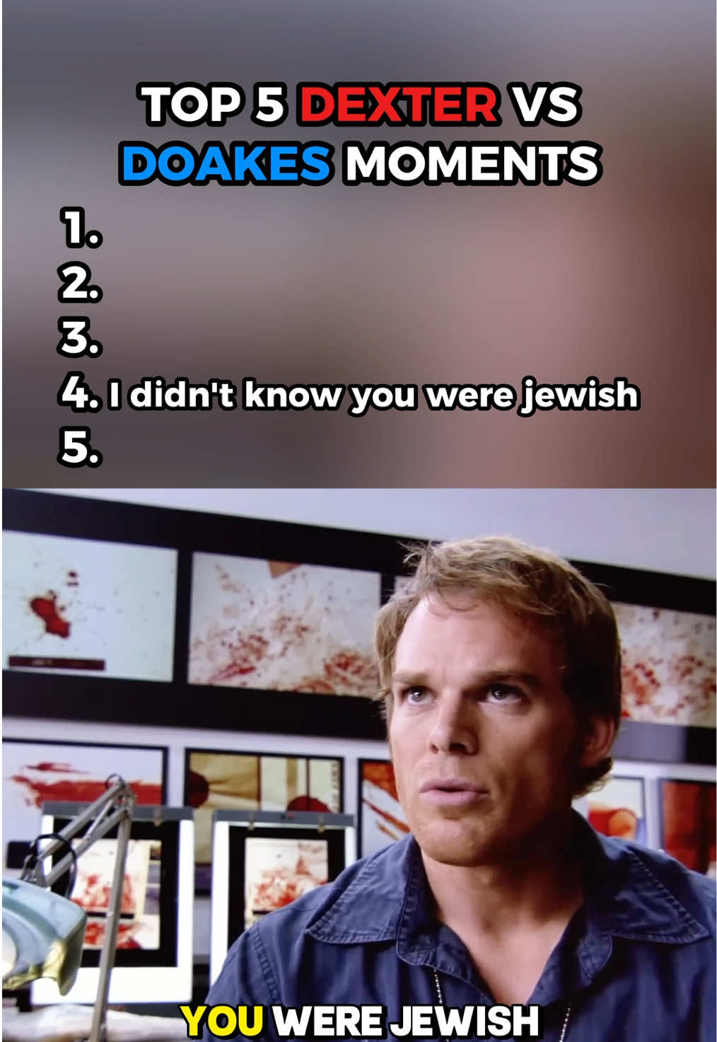 Ranking best Dexter vs Doakes moments #dexter #top5 #dextermorgan #fyp #foryoupagе 