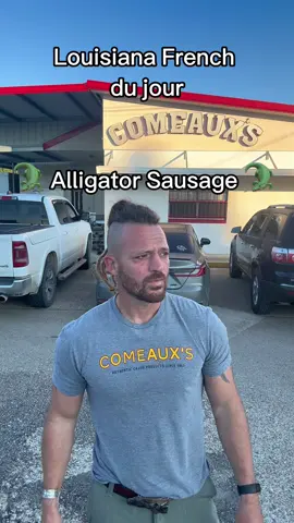 Alligator sausage 🐊   #cajun #creole #food #cooking #Recipe