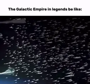 The Galactic Empire was noted to have millions of Warships and trillions of fighters #stormtrooper #starwars #fypシ #foryoupageofficiall #empire 
