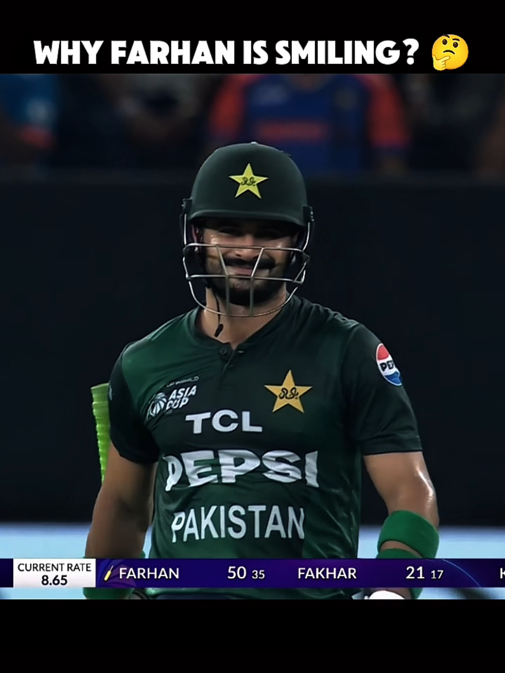 That's the Reason ☠️🔥⚔️🗿#asiacup #explorepage✨ #tiktok #pakvsind #videoviral  Pak vs Ind Asia cup final  Pak vs Ind Asia cup highlights  sahibzada Farhan celebration  cricket videos  cricket Tiktok videos  cricket shorts 