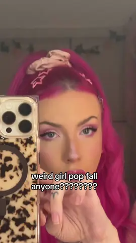 hot girl pop summer… to weird girl pop fall… anyone? 
