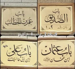 المـشـركيـن😉🔥🔥🔥#اهل_السنه_والجماعه #الخلفاء_الراشدين_عليهم_السلام 